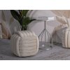 Mauro Ferretti tabouret Softy 45x45x45 cm crème
