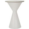 Mauro Ferretti table dappoint blanc double Ø 44,5x63 cm blanc