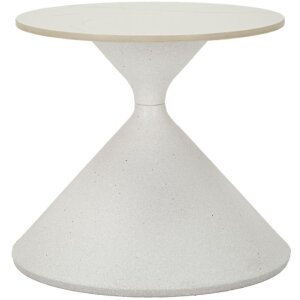 Mauro Ferretti table dappoint Ø 42x40 cm blanc