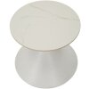 Mauro Ferretti table dappoint Ø 42x40 cm blanc