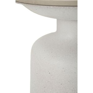 Mauro Ferretti table dappoint Fush Ø 40x47 cm blanc