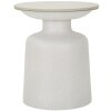 Mauro Ferretti table dappoint Fush Ø 40x47 cm blanc