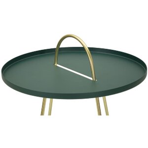 Mauro Ferretti table dappoint Grent Ø 45x59 cm vert or