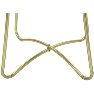 Mauro Ferretti table dappoint Grent Ø 45x59 cm vert or
