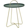 Mauro Ferretti table dappoint Grent Ø 45x59 cm vert or