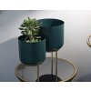 Mauro Ferretti Porte-fleurs Grent Set 2 pcs. Ø 20x29-16x24 cm vert or