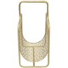Porte-revues Mauro Ferretti 37x22x44,5 cm or