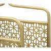 Porte-revues Mauro Ferretti 37x22x44,5 cm or