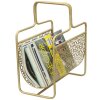 Porte-revues Mauro Ferretti 37x22x44,5 cm or