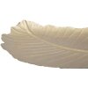 Mauro Ferretti coupe décorative feuille 23x2x35,5 cm or