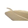 Mauro Ferretti Coupe décorative feuille 18x2x55 cm or