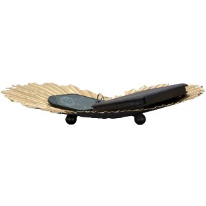 Mauro Ferretti coupe décorative cœur 29x5x25 cm or