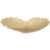 Mauro Ferretti coupe décorative cœur 29x5x25 cm or