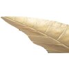 Mauro Ferretti Coupe décorative feuille longue 38x3x11 cm or