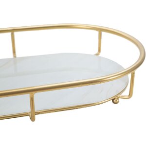 Mauro Ferretti coupe décorative 2 niveaux 36x22,5x27 cm or