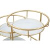 Mauro Ferretti coupe décorative 3 niveaux 36x22,5x27 cm or