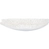 Mauro Ferretti Coupe décorative 37x34x6 cm blanc