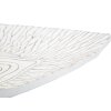 Mauro Ferretti Coupe décorative 37x34x6 cm blanc
