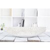 Mauro Ferretti Coupe décorative 37x34x6 cm blanc