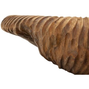 Mauro Ferretti Coupe décorative Garit 37x40x16 cm brun