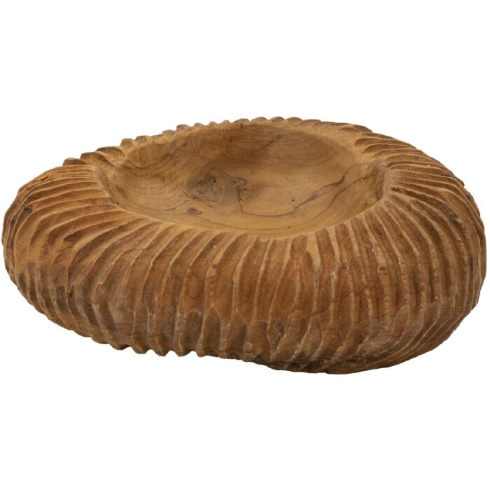 Mauro Ferretti Coupe décorative Garit Ø32x11 cm brun