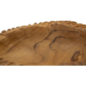 Mauro Ferretti Coupe décorative Garit Ø32x11 cm brun