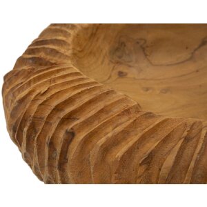Mauro Ferretti Coupe décorative Garit Ø32x11 cm brun