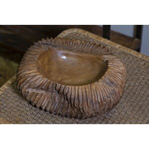 Mauro Ferretti Coupe décorative Garit Ø32x11 cm brun