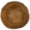 Mauro Ferretti Coupe décorative Garit Ø32x11 cm brun