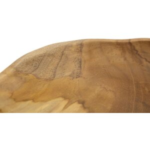 Mauro Ferretti Coupe décorative Wahan 42x36x7 cm brun