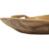 Mauro Ferretti Coupe décorative Wahan 42x36x7 cm brun
