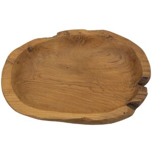 Mauro Ferretti Coupe décorative Wahan 43x38x7 cm brun