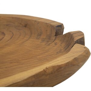 Mauro Ferretti Coupe décorative Wahan 43x38x7 cm brun