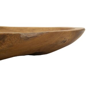 Mauro Ferretti Coupe décorative Wahan 43x38x7 cm brun