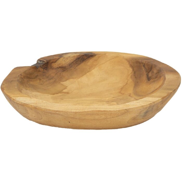 Mauro Ferretti Coupe décorative Tipic Ø 25x5 cm brun
