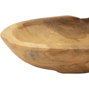 Mauro Ferretti Coupe décorative Tipic Ø 25x5 cm brun