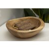 Mauro Ferretti Coupe décorative Tipic Ø 25x5 cm brun