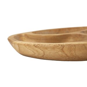 Mauro Ferretti Coupe décorative 3 pièces Ø 25,5x3 cm brun