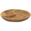 Mauro Ferretti Coupe décorative 3 pièces Ø 25,5x3 cm brun