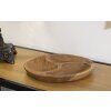 Mauro Ferretti Coupe décorative 3 pièces Ø 25,5x3 cm brun