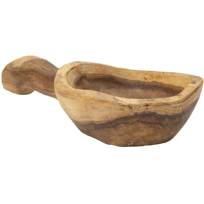 Mauro Ferretti Coupe décorative cuillère 36x16x8 cm brun