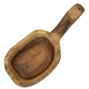 Mauro Ferretti Coupe décorative cuillère 36x16x8 cm brun
