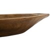 Mauro Ferretti Coupe décorative Wan 37x26,5x7 cm brun