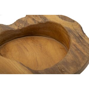 Mauro Ferretti Coupe décorative Erusi Ø 20x6 cm brun