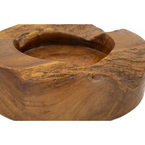 Mauro Ferretti Coupe décorative Erusi Plus Ø 21x6 cm brun