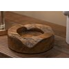 Mauro Ferretti Coupe décorative Erusi Plus Ø 21x6 cm brun