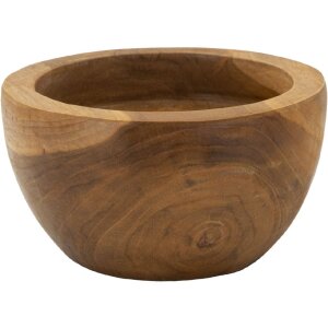 Tray Erusi Simple Teak Ø 15x9,5 cm Marron Teck...