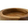 Tray Erusi Simple Teak Ø 15x9,5 cm Marron Teck recyclé fait main