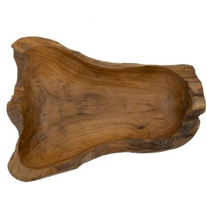 Mauro Ferretti Coupe décorative Narro 40x29x10 cm brun