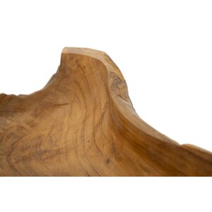 Mauro Ferretti Coupe décorative Narro 40x29x10 cm brun